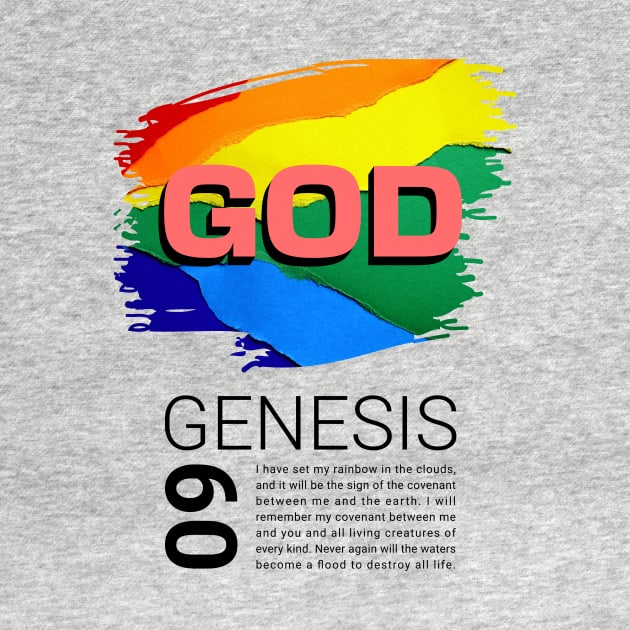 God - Genesis 9 - Rainbow by Inspired Saints